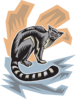 Stylized Marmoset Art Clip Art
